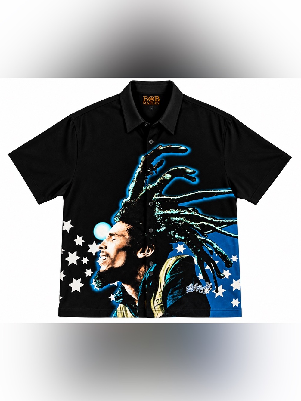 VTG Bob Marley Button-Up Shirt